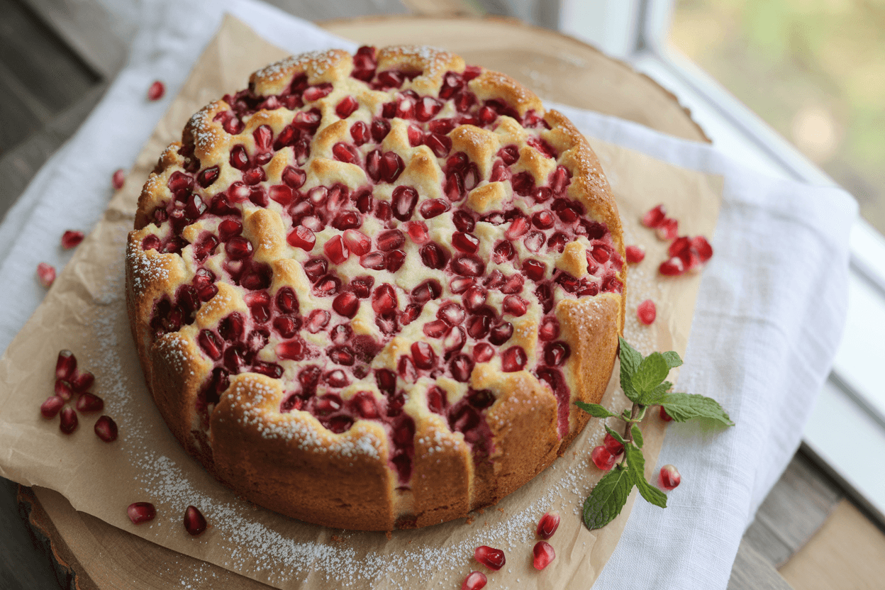 Granatapfel Kuchen