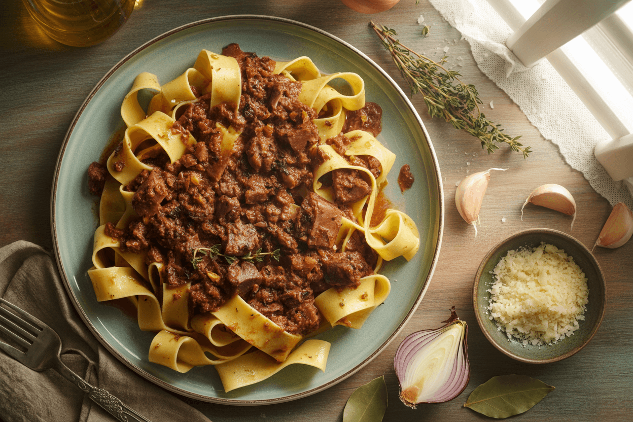 Pappardelle al Cinghiale