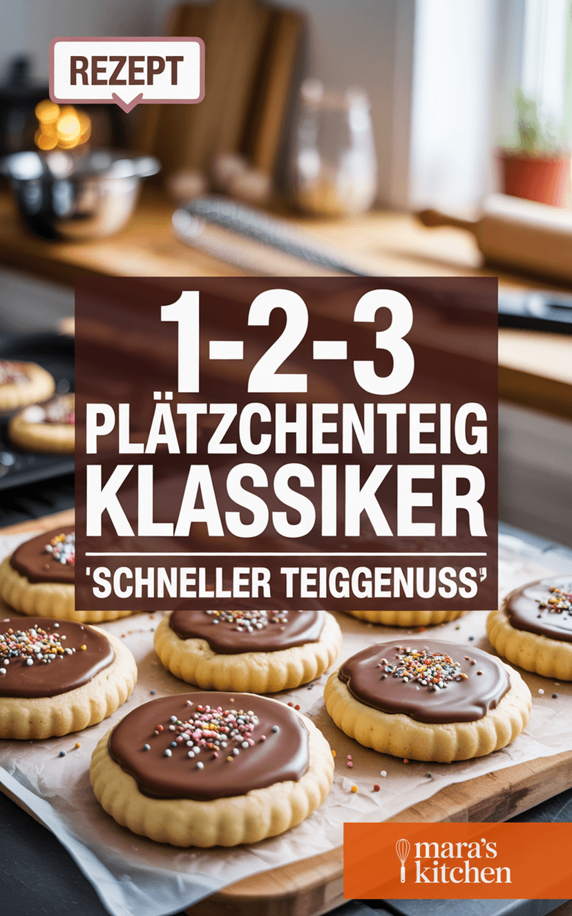 1-2-3 Plätzchenteig – Das klassische Grundrezept - Dessert Rezept