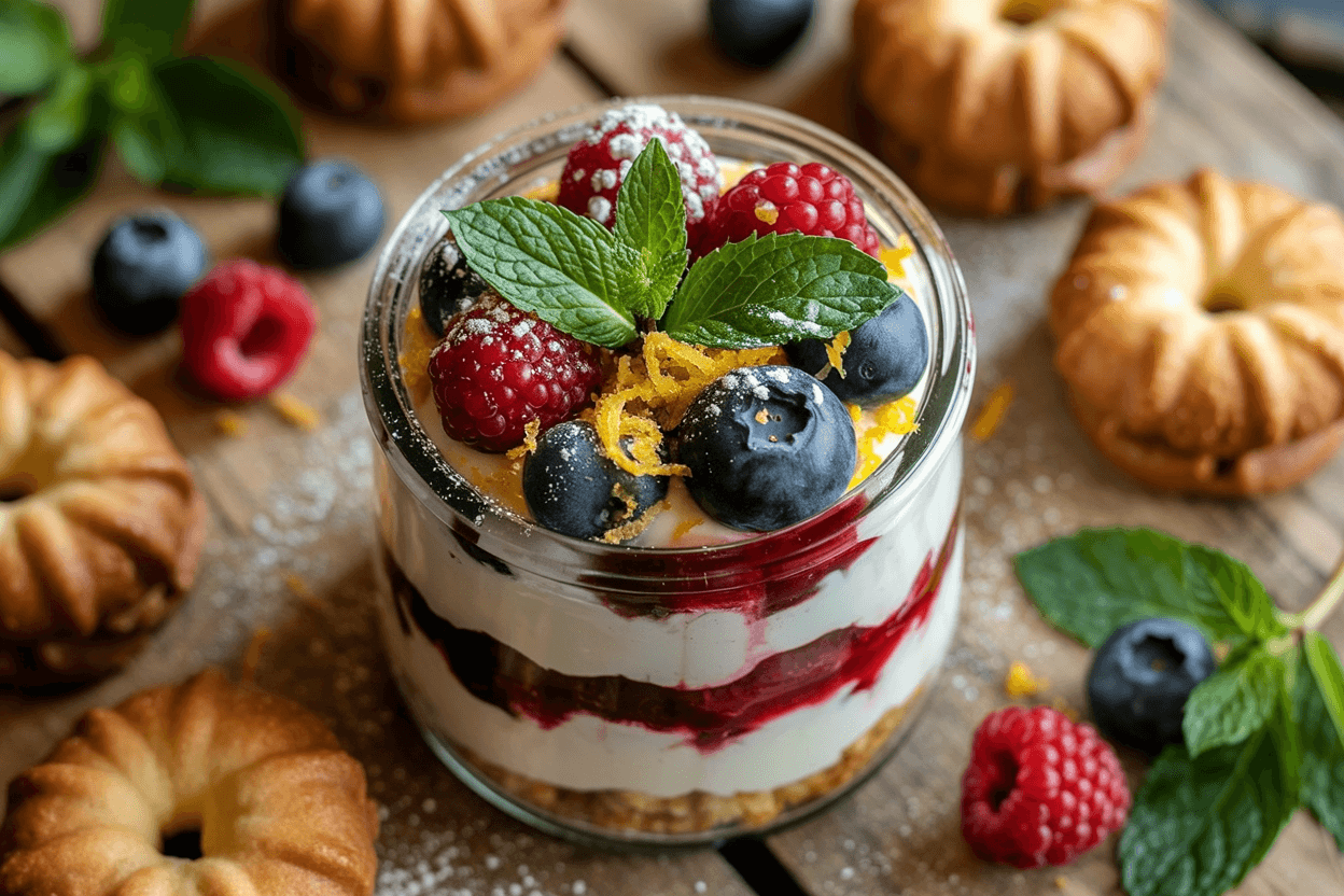 10-Minuten-Schichtdessert