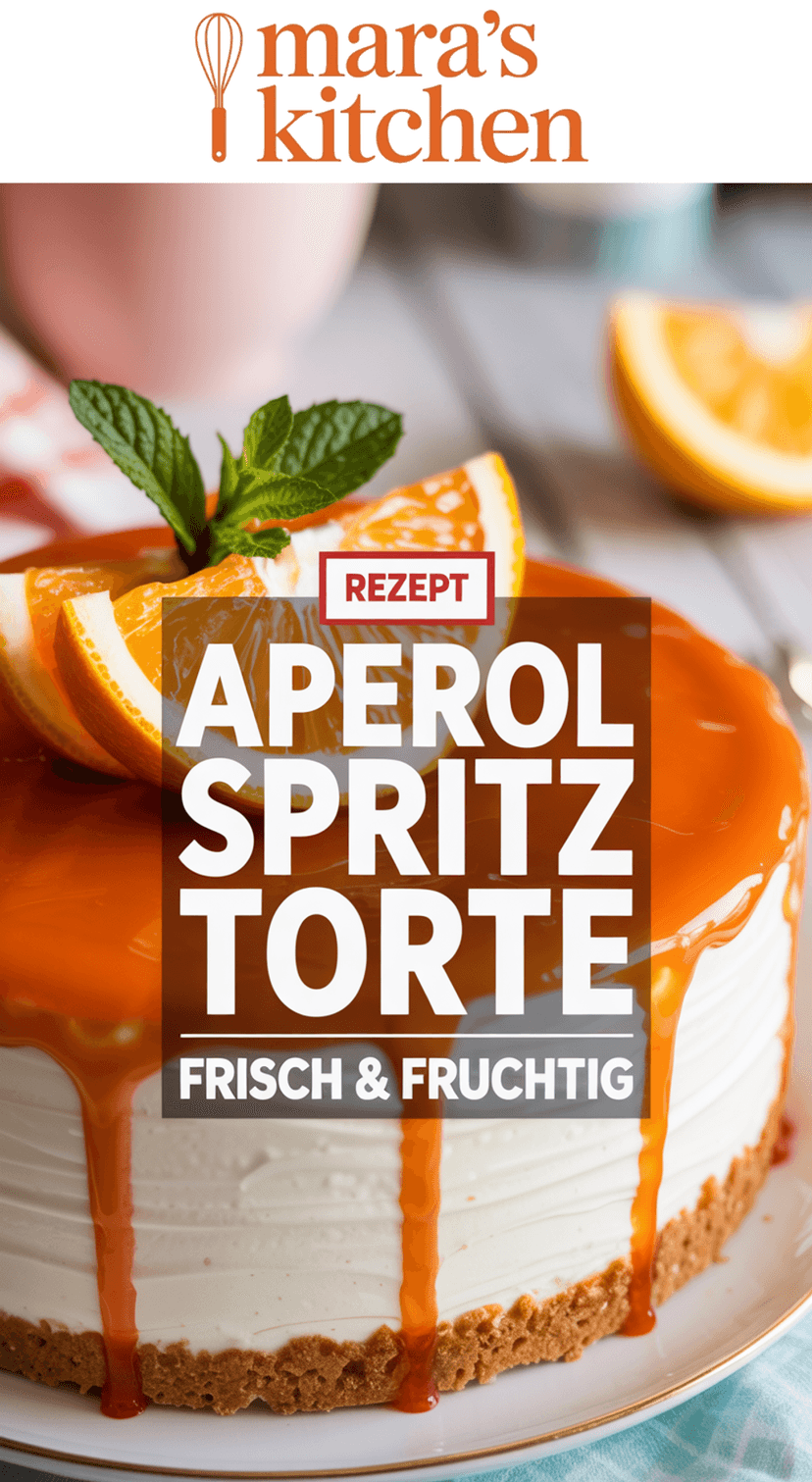 Aperol Spritz Torte - Kuchen Rezept