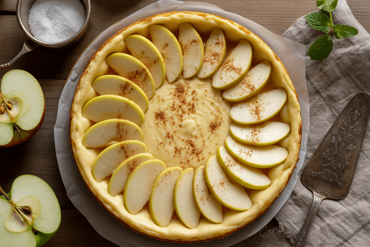 Apfel Käsekuchen