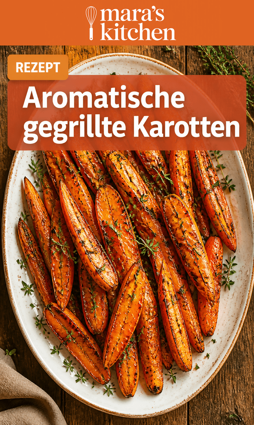Aromatische Grillkarotten: Sommerliche Beilage mit würziger Marinade - Beilage Rezept