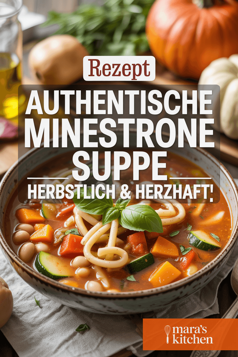 Authentische Minestrone - Suppe Rezept
