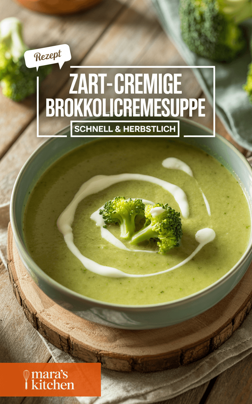 Brokkolicremesuppe - Suppe Rezept