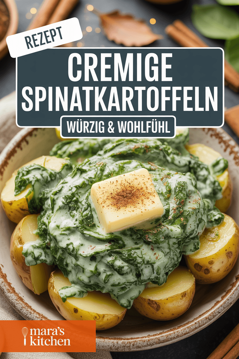 Cremige Spinatkartoffeln - Hauptgericht Rezept