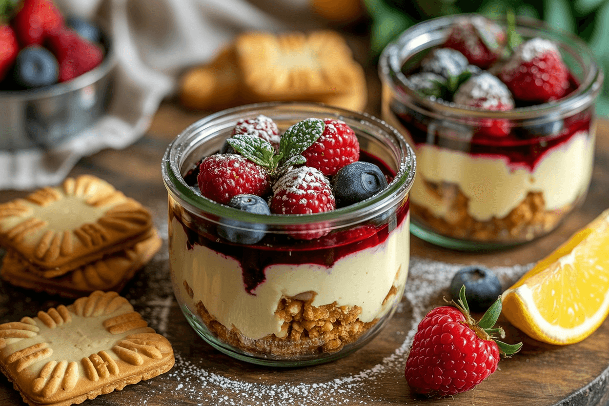 Cremiger Käsekuchen im Glas: Dessert-Genuss im Handumdrehen