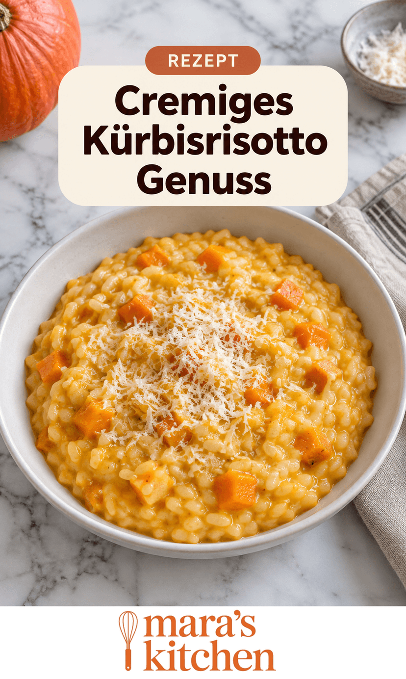 Cremiges Kürbisrisotto: Herbstlicher Genuss wie in Italien - Hauptgericht Rezept