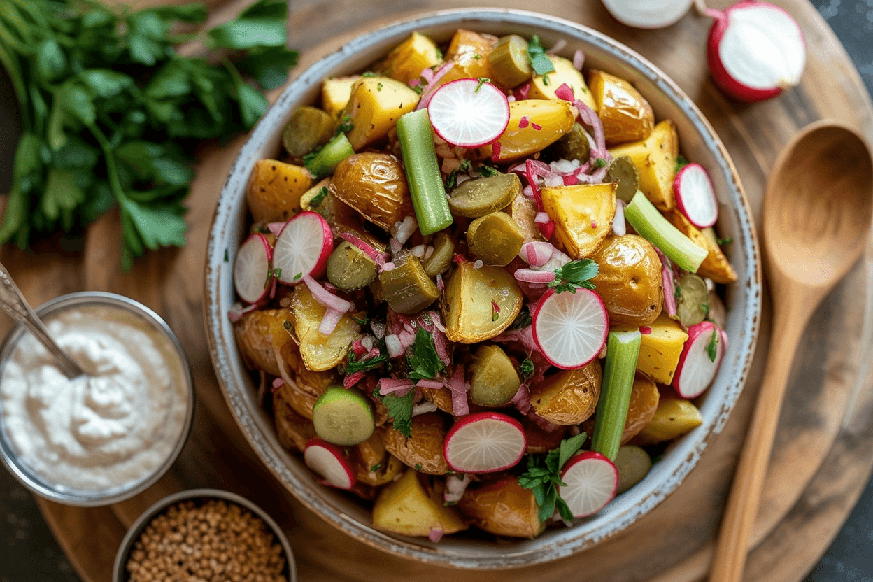 Crunchy Potato Salad