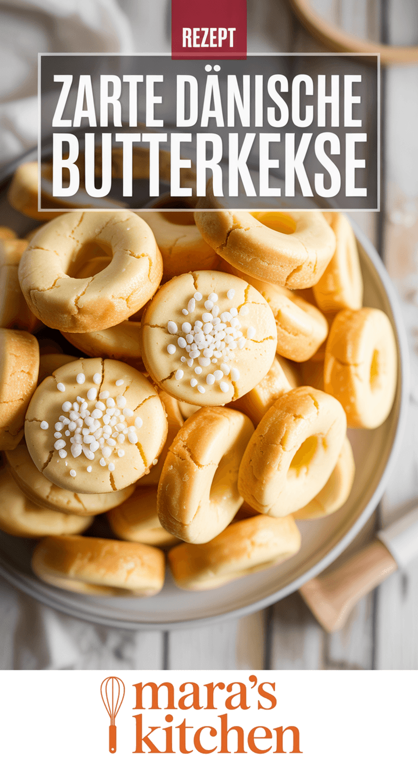 Dänische Butterkekse - Dessert Rezept