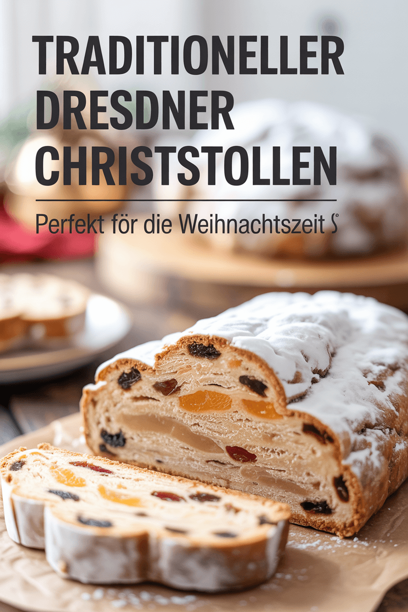 Dresdner Christstollen - Backen Rezept