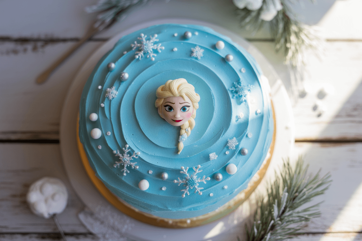 Elsa Eiskönigin Kuchen