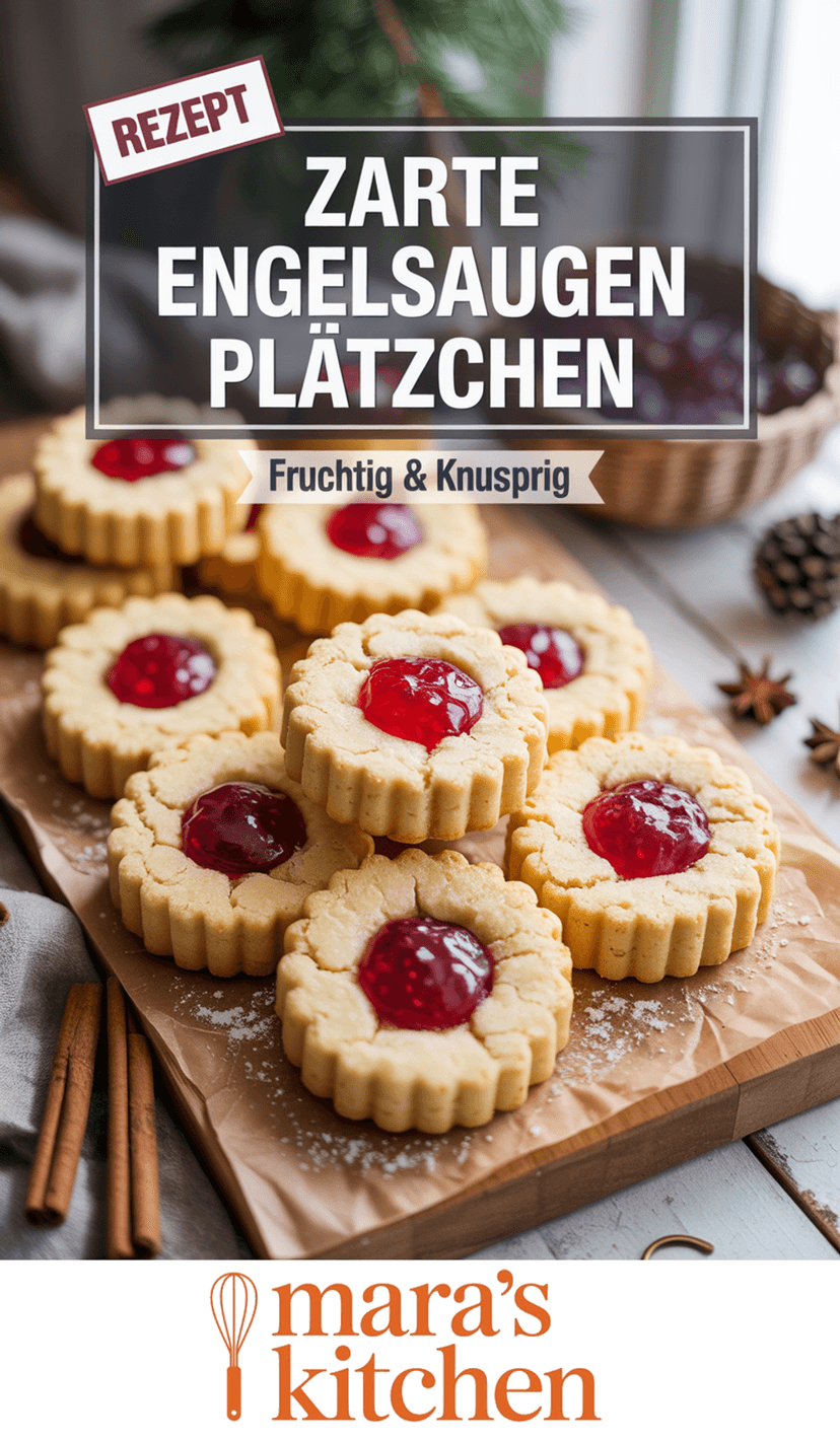 Engelsaugen Plätzchen - Dessert Rezept