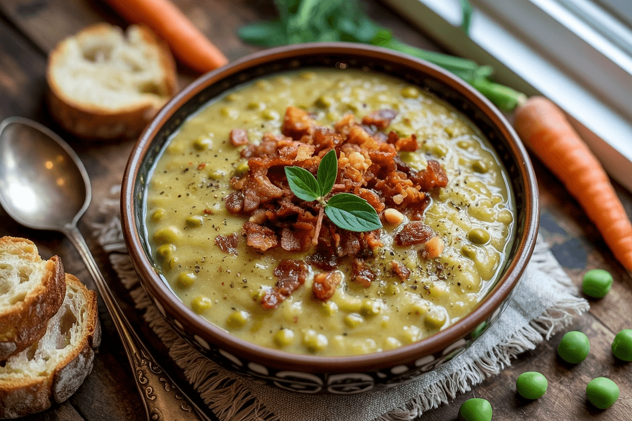 Erbsensuppe – klassisch & cremig wie bei Oma