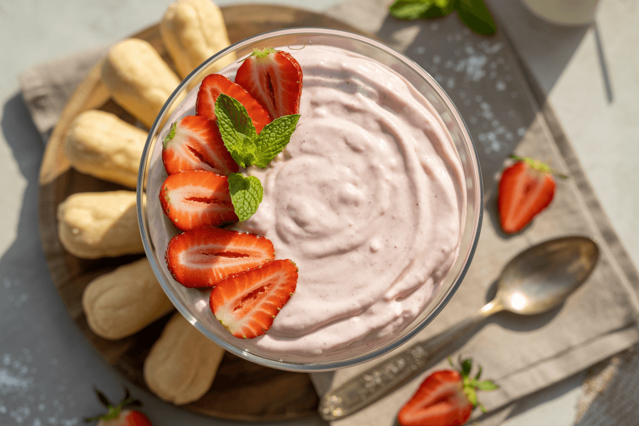 Erdbeer-Mascarpone-Creme