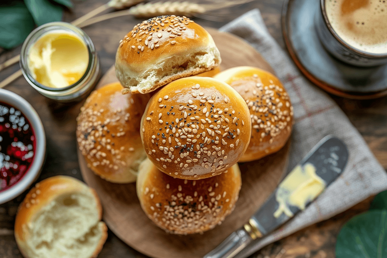 Fluffige Quarkbrötchen: Schnell gebacken & unwiderstehlich locker