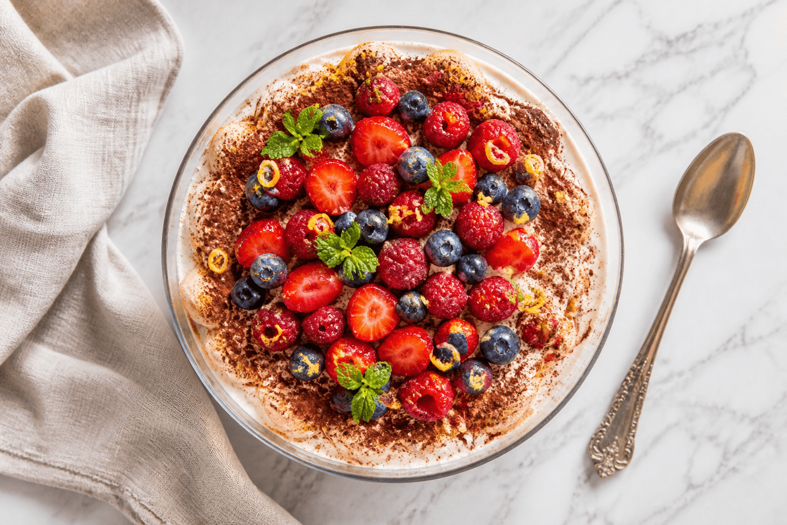 Fruchtiges Sommer-Tiramisu: cremig, leicht & perfekt für Gäste