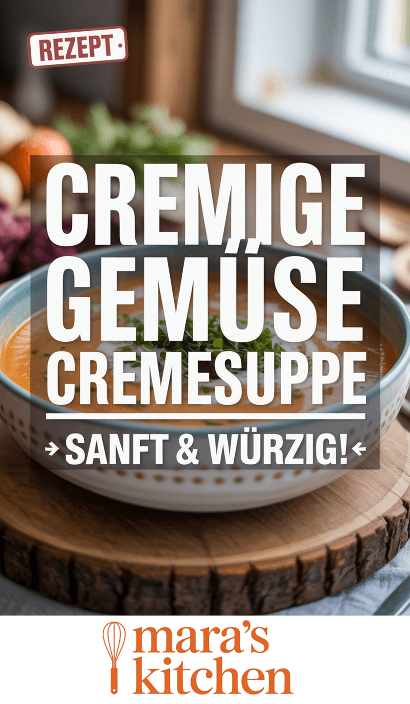 Gemüsecremesuppe - Suppe Rezept