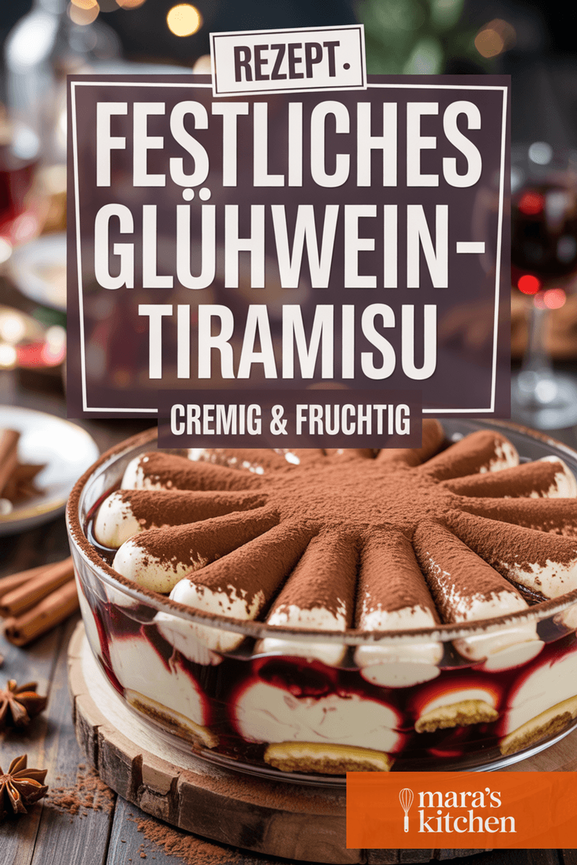 Glühwein-Tiramisu - Dessert Rezept