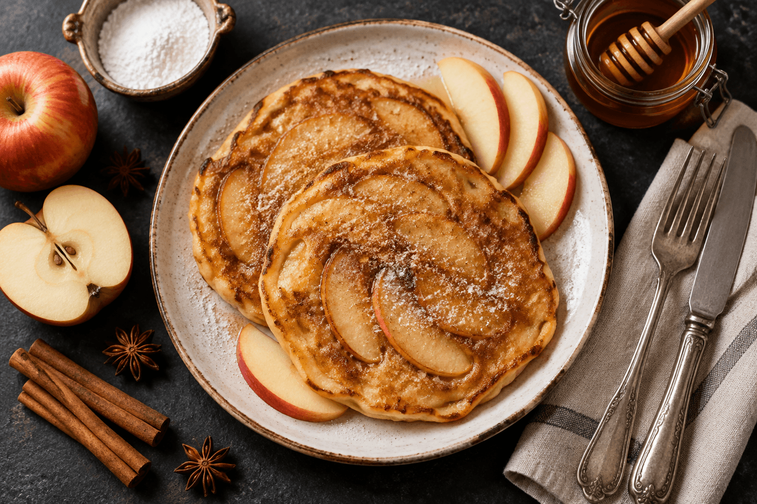 Goldene Apfelpfannkuchen: Omas Geheimrezept zum Frühstücksglück