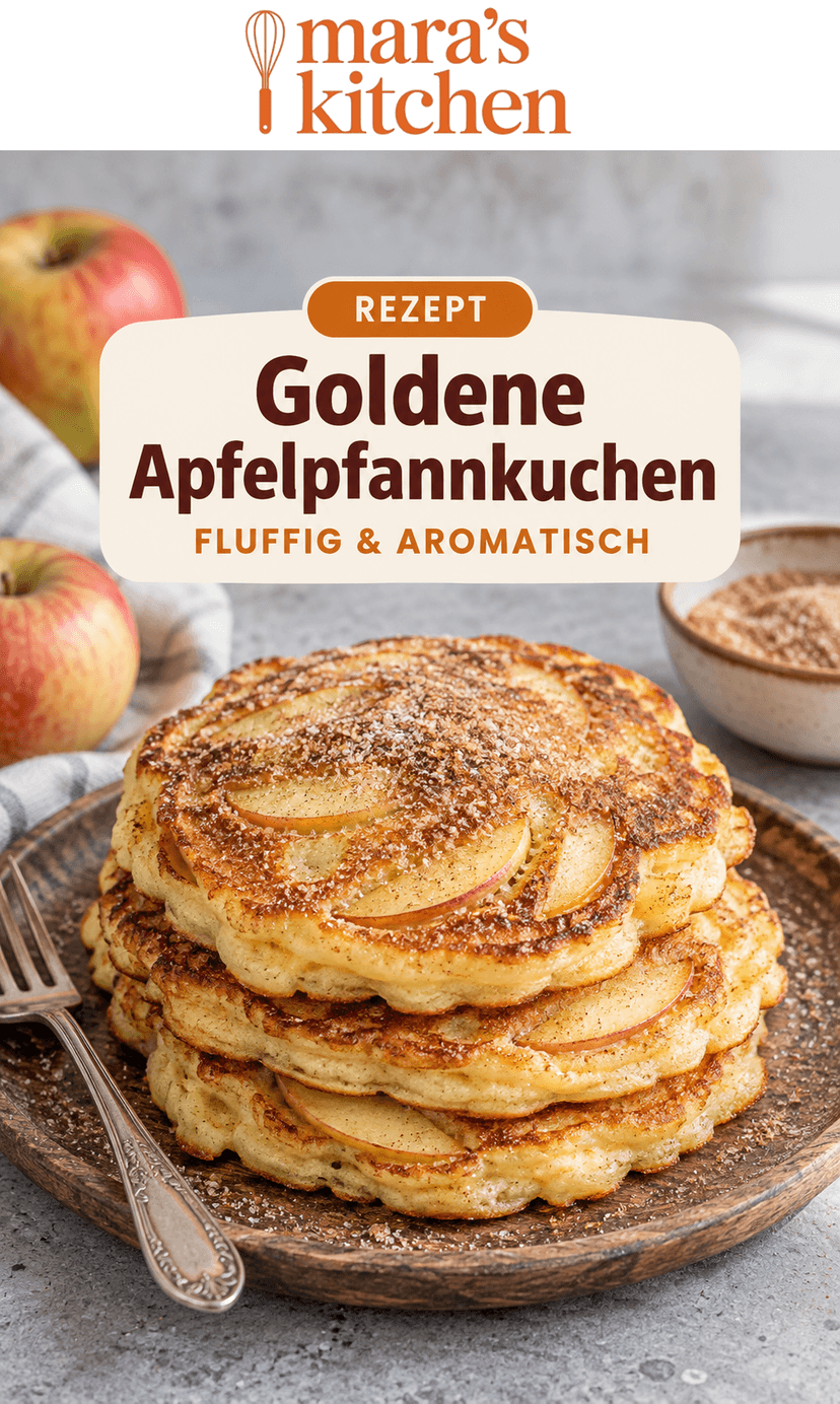 Goldene Apfelpfannkuchen: Omas Geheimrezept zum Frühstücksglück - Frühstück & Brunch Rezept
