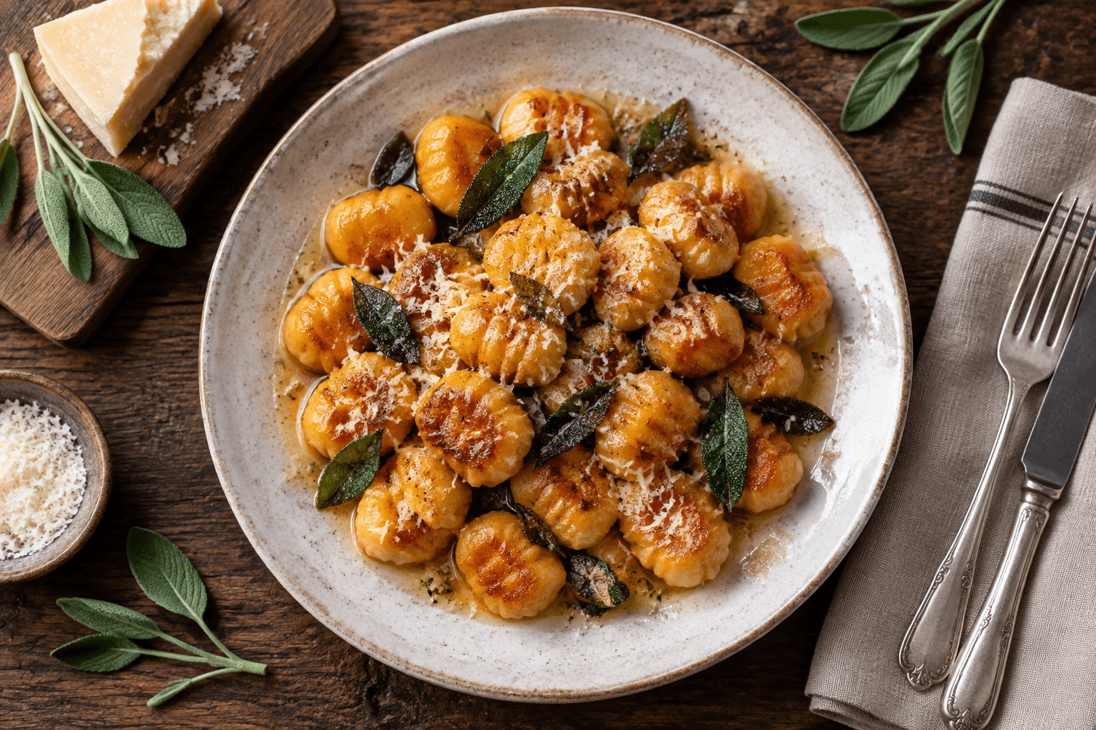 Goldene Kürbis-Gnocchi: Herbstgenuss wie in Italien