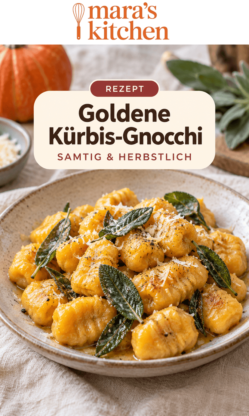 Goldene Kürbis-Gnocchi: Herbstgenuss wie in Italien - Hauptgericht Rezept