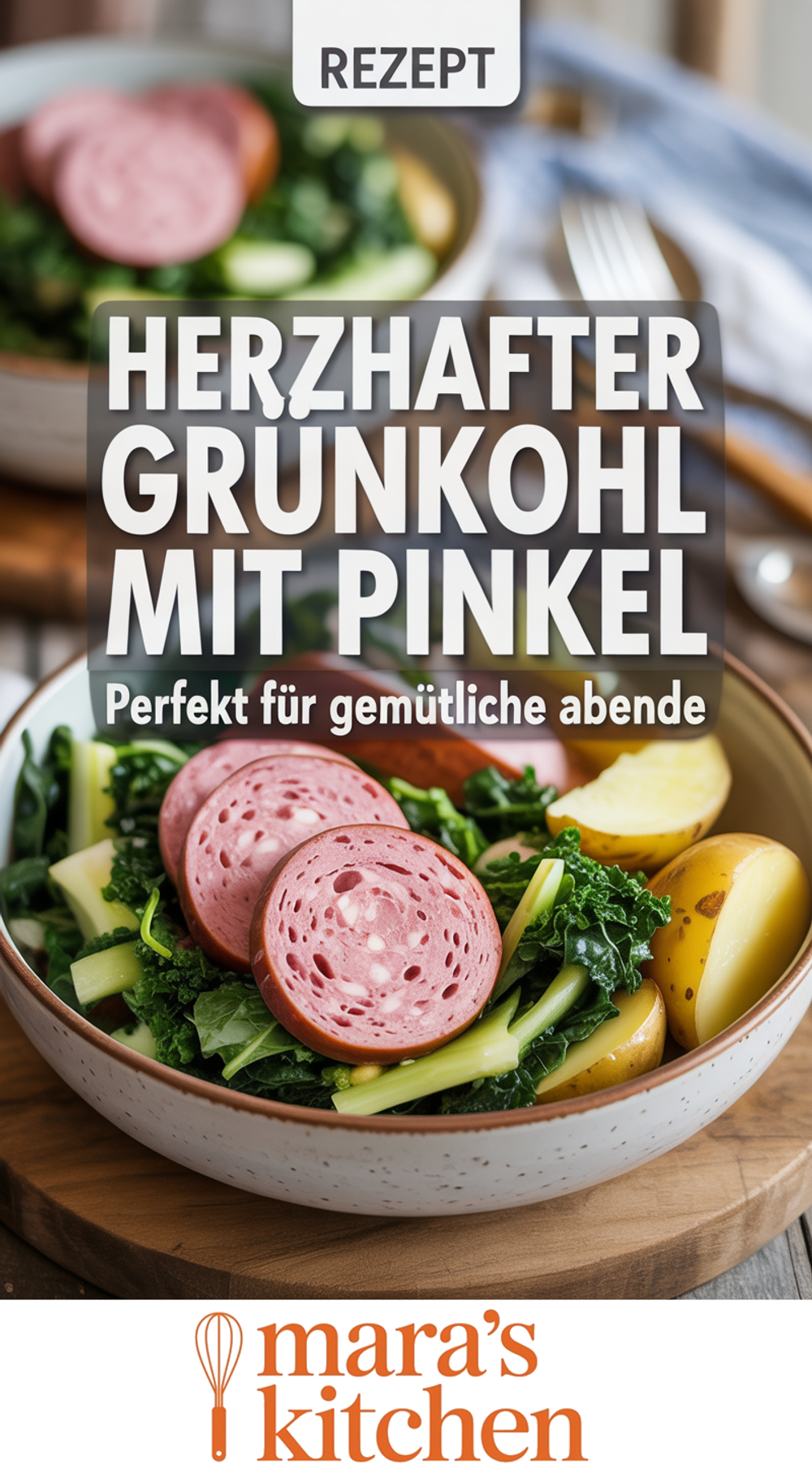 Grünkohl mit Pinkel - Hauptgericht Rezept
