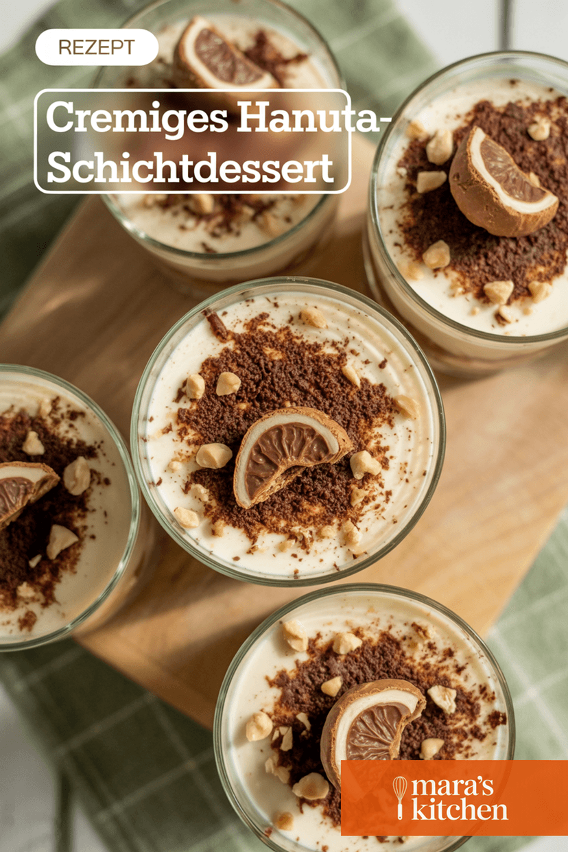 Hanuta-Schichtdessert - Dessert Rezept