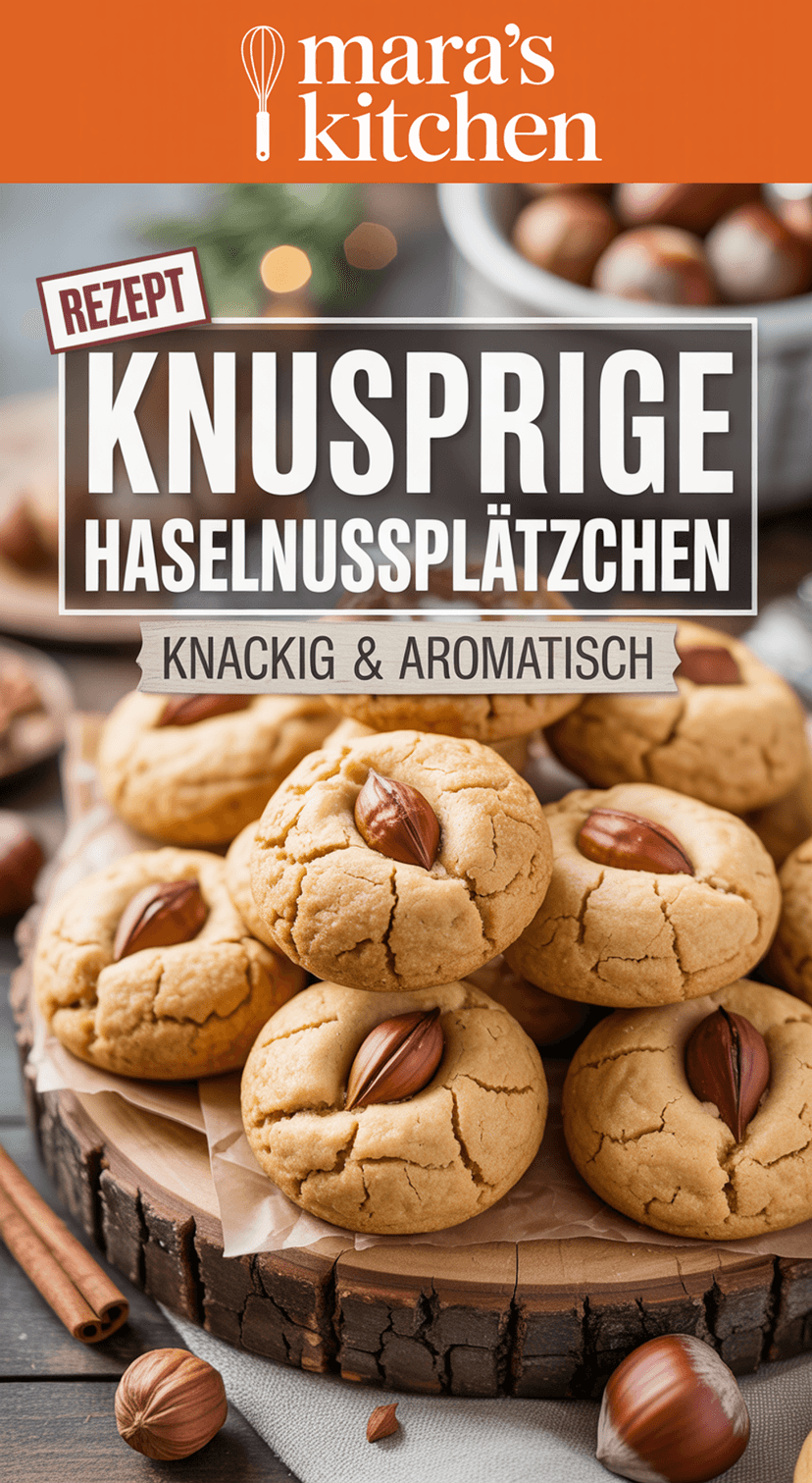 Haselnussplätzchen - Dessert Rezept