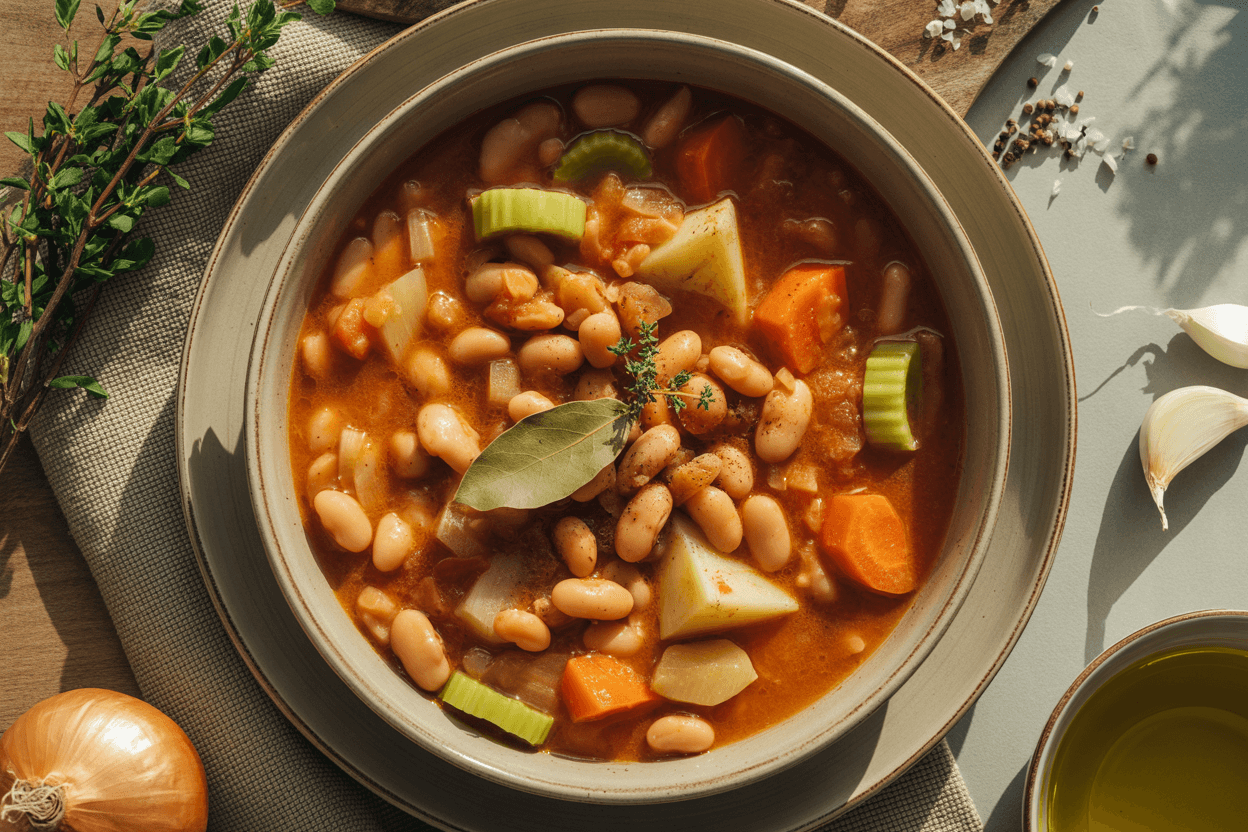 Herzhafter Bohnen-Eintopf