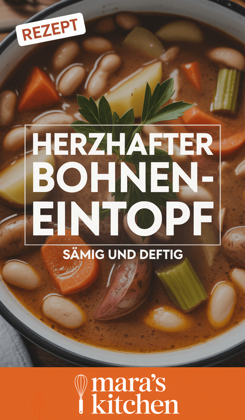 Herzhafter Bohnen-Eintopf - Hauptgericht Rezept