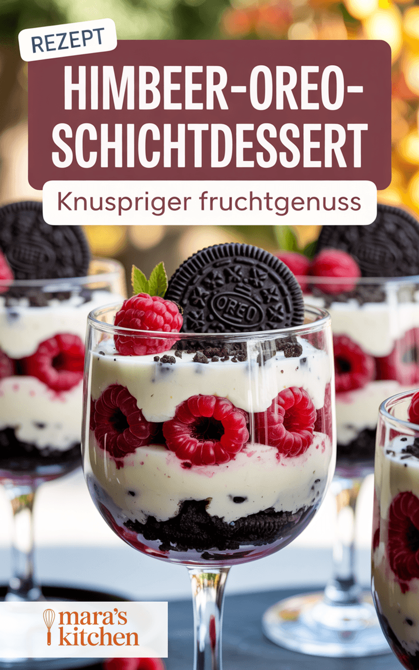 Himbeer-Oreo-Dessert - Dessert Rezept