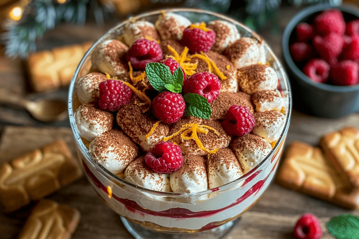Himbeer-Spekulatius-Tiramisu