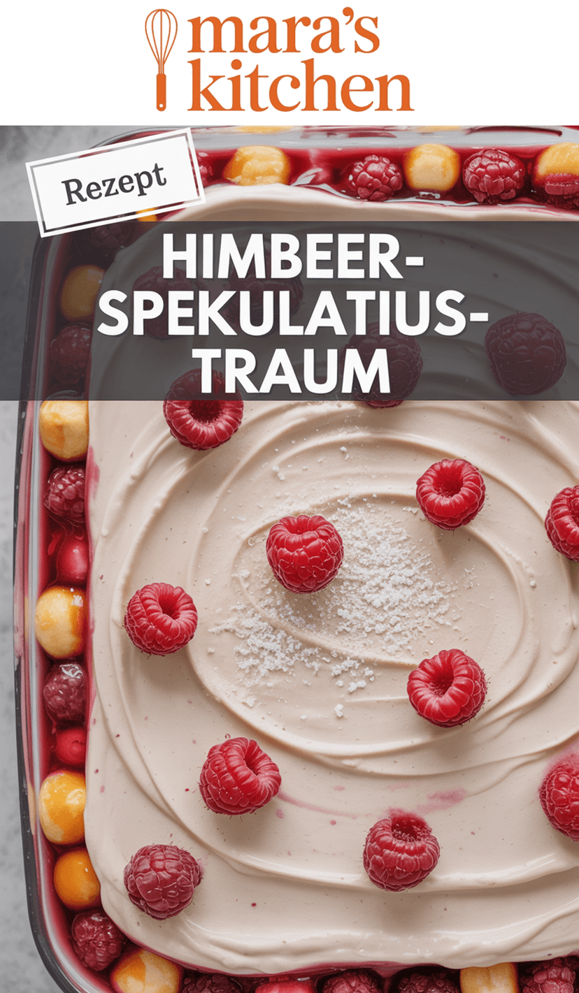 Himbeer-Spekulatius-Tiramisu - Dessert Rezept