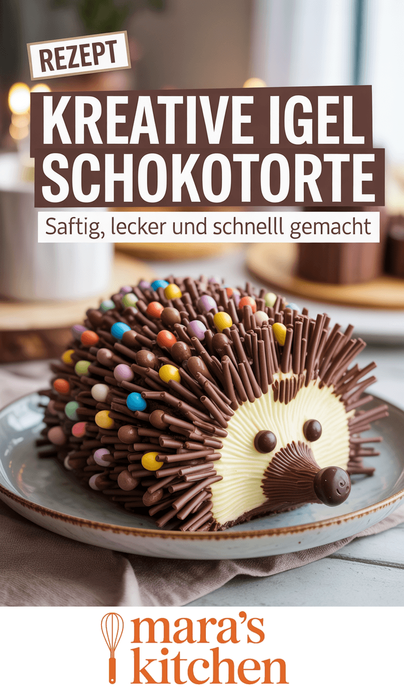Igel Schokotorte - Dessert Rezept