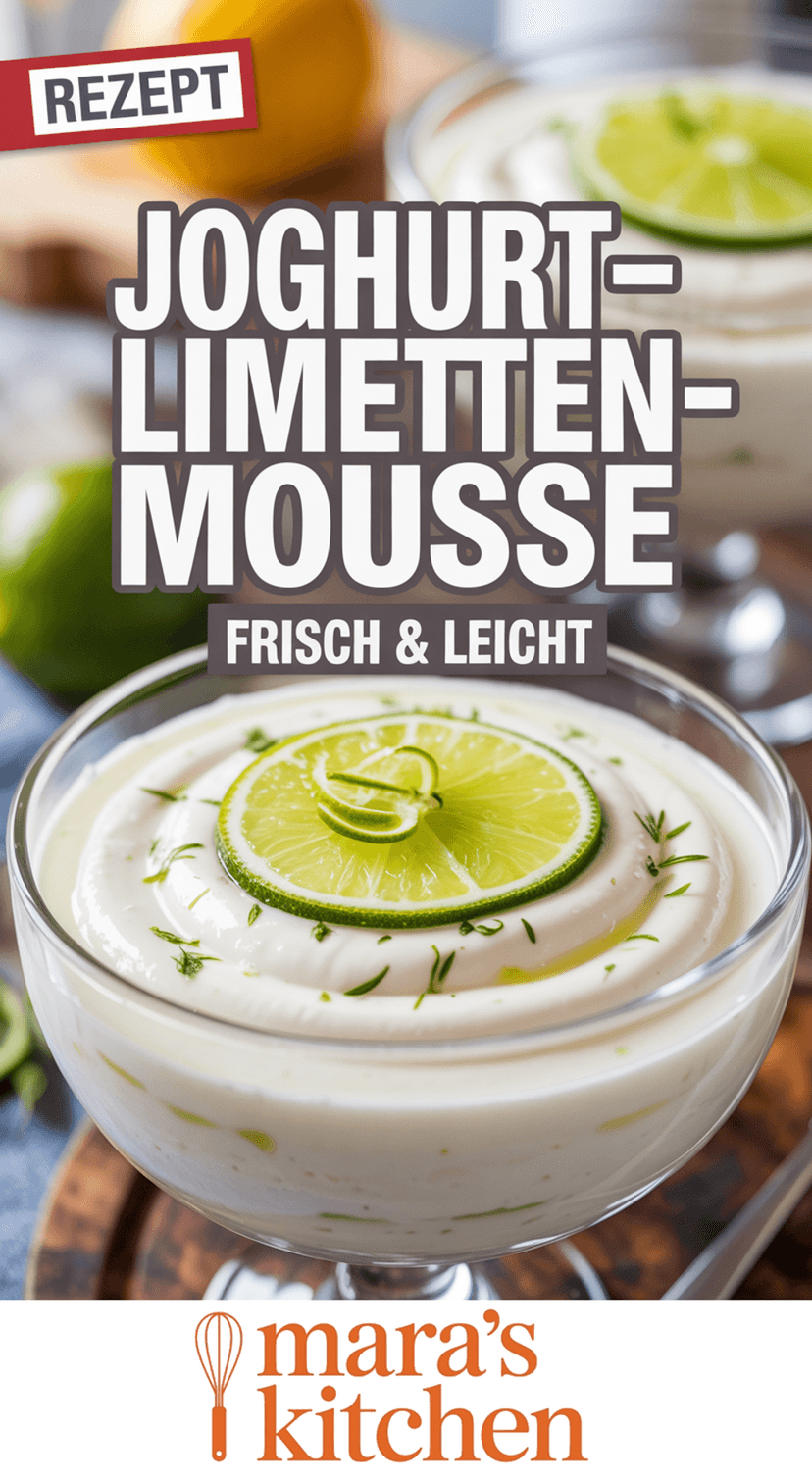 Joghurt-Limetten-Mousse - Dessert Rezept