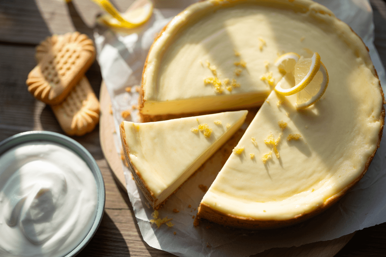 Käsekuchen mit Skyr