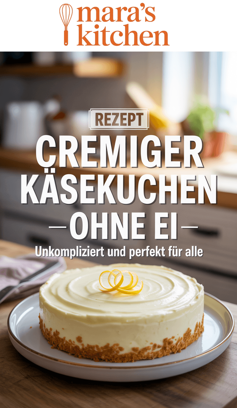 Käsekuchen Ohne Ei - Kuchen Rezept