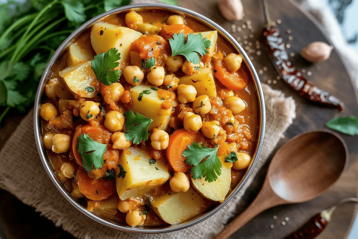 Kartoffel Curry Meal Prep