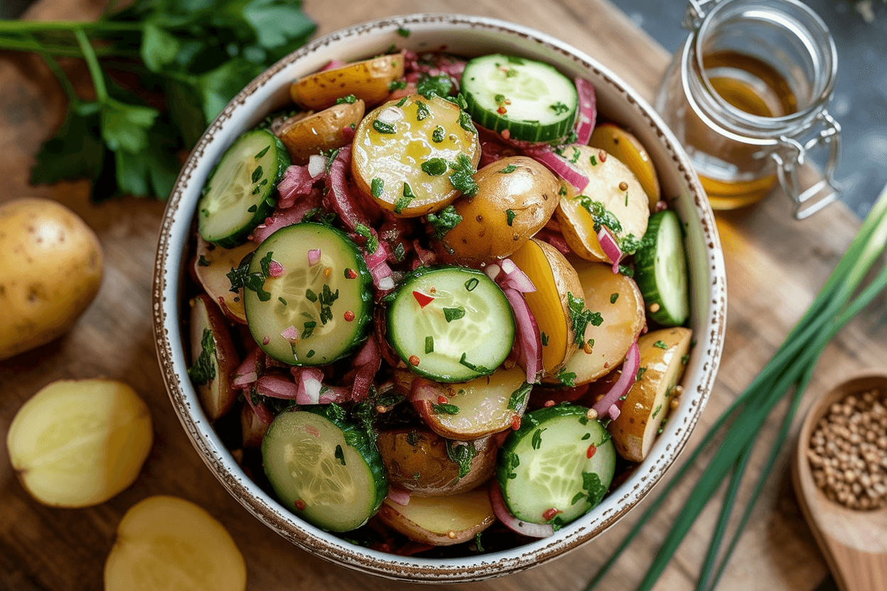 Kartoffel-Gurken-Salat