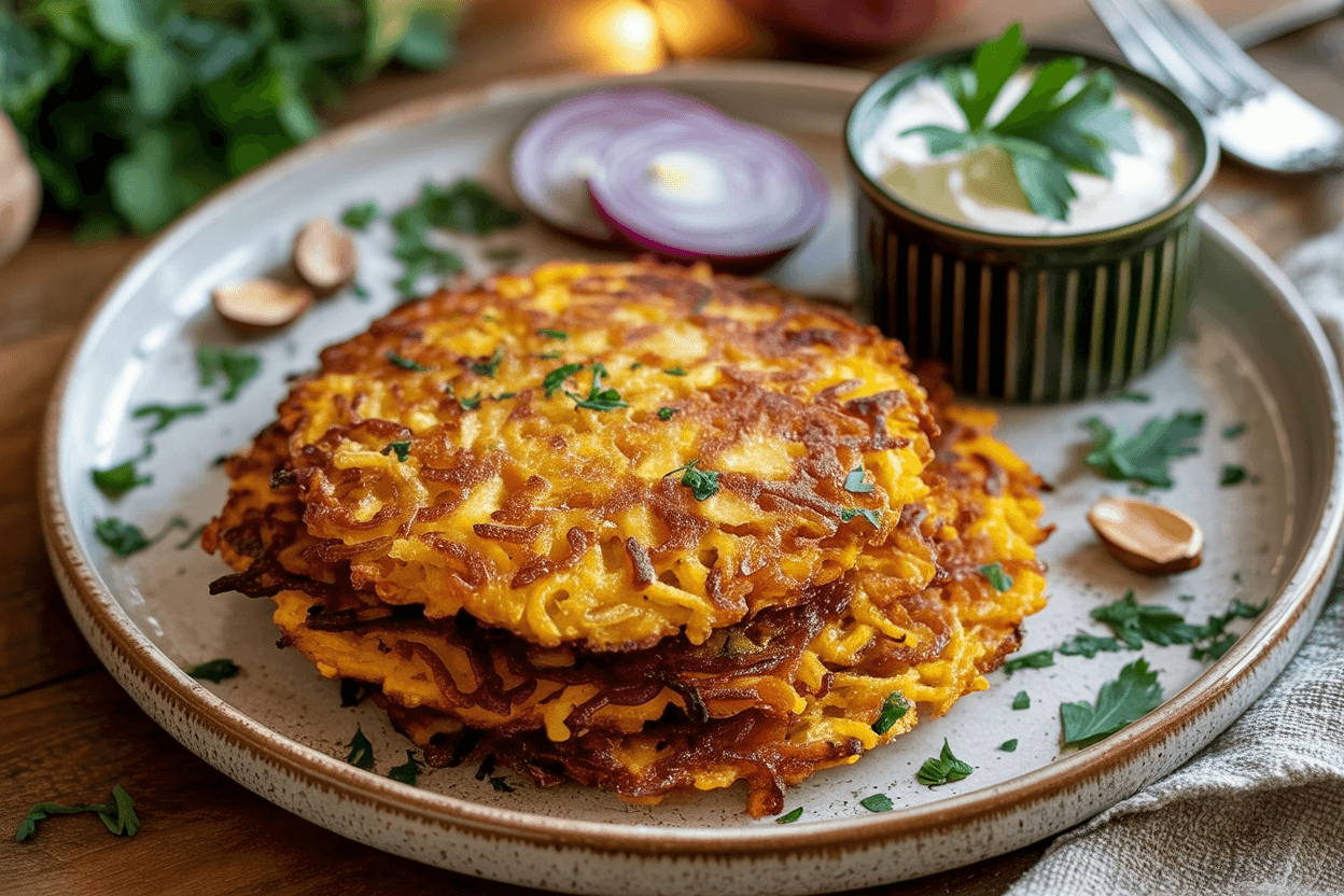 Kartoffel-Kürbis-Rösti