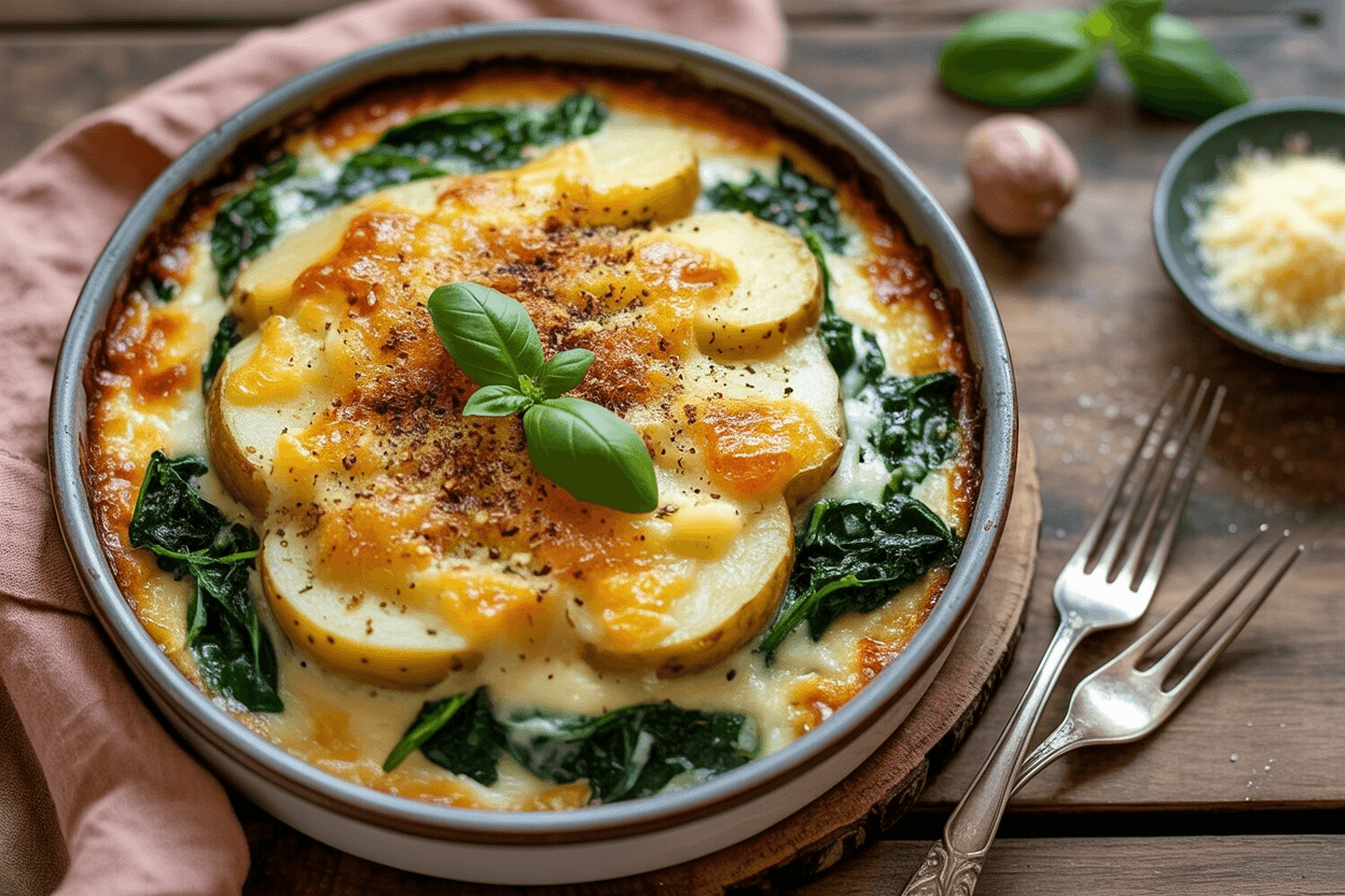 Kartoffel-Mangold-Auflauf WW