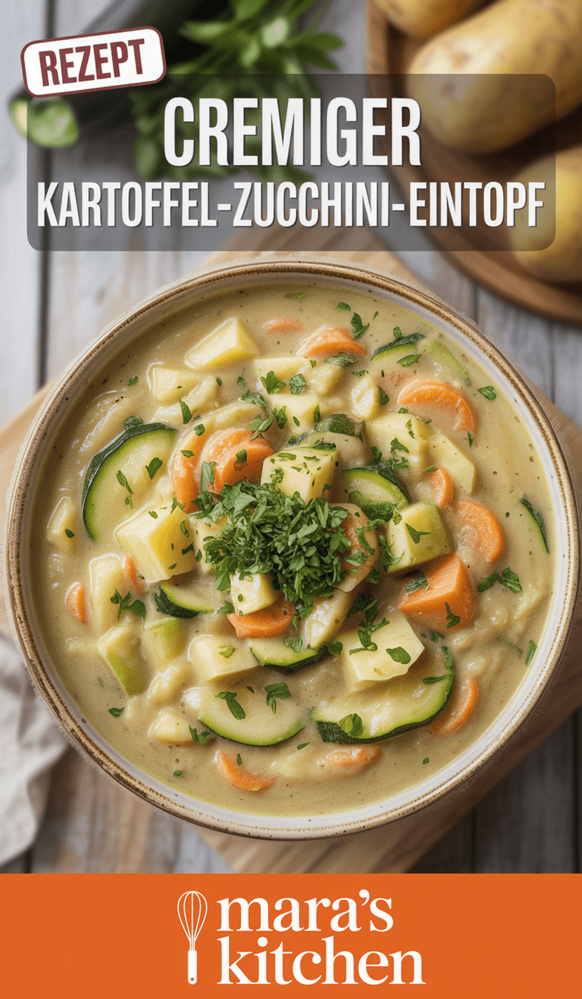 Kartoffel-Zucchini-Eintopf - Hauptgericht Rezept