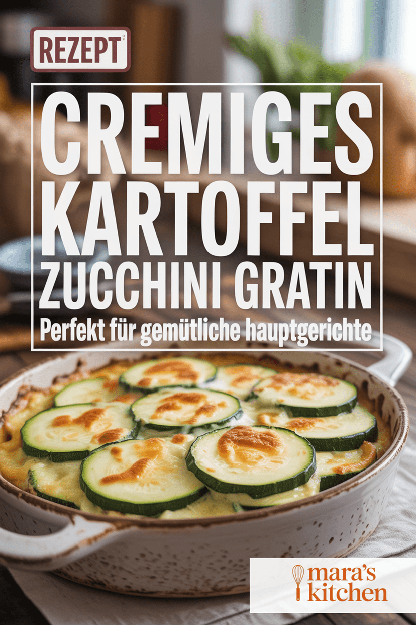 Kartoffel Zucchini Gratin - Hauptgericht Rezept