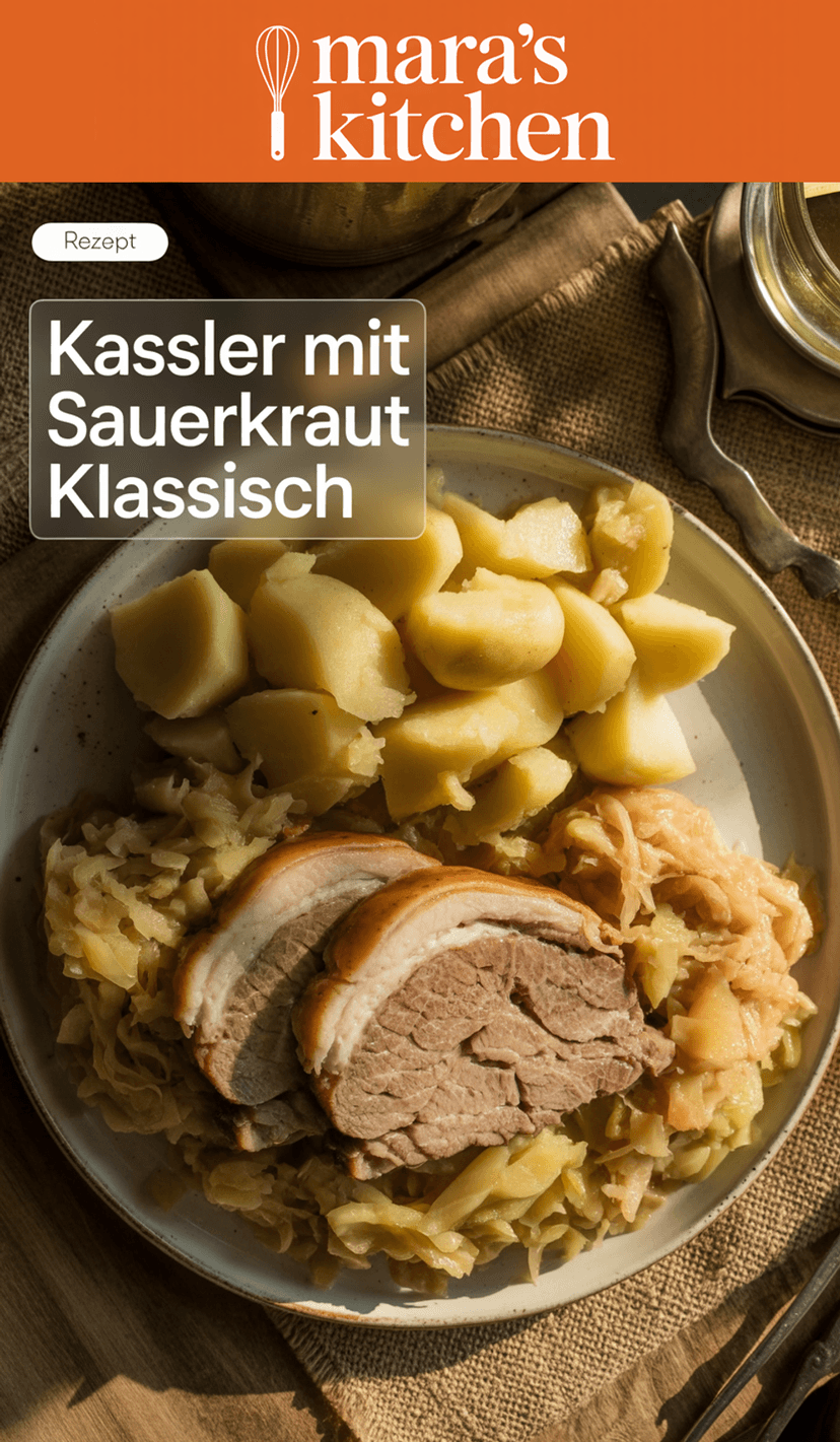 Kassler mit Sauerkraut – Der deftige Klassiker - Hauptgericht Rezept