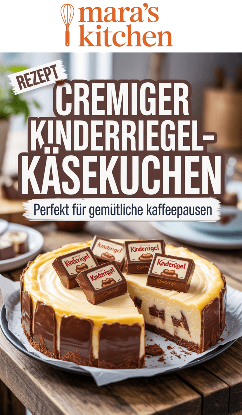Kinderriegel Käsekuchen - Backen Rezept