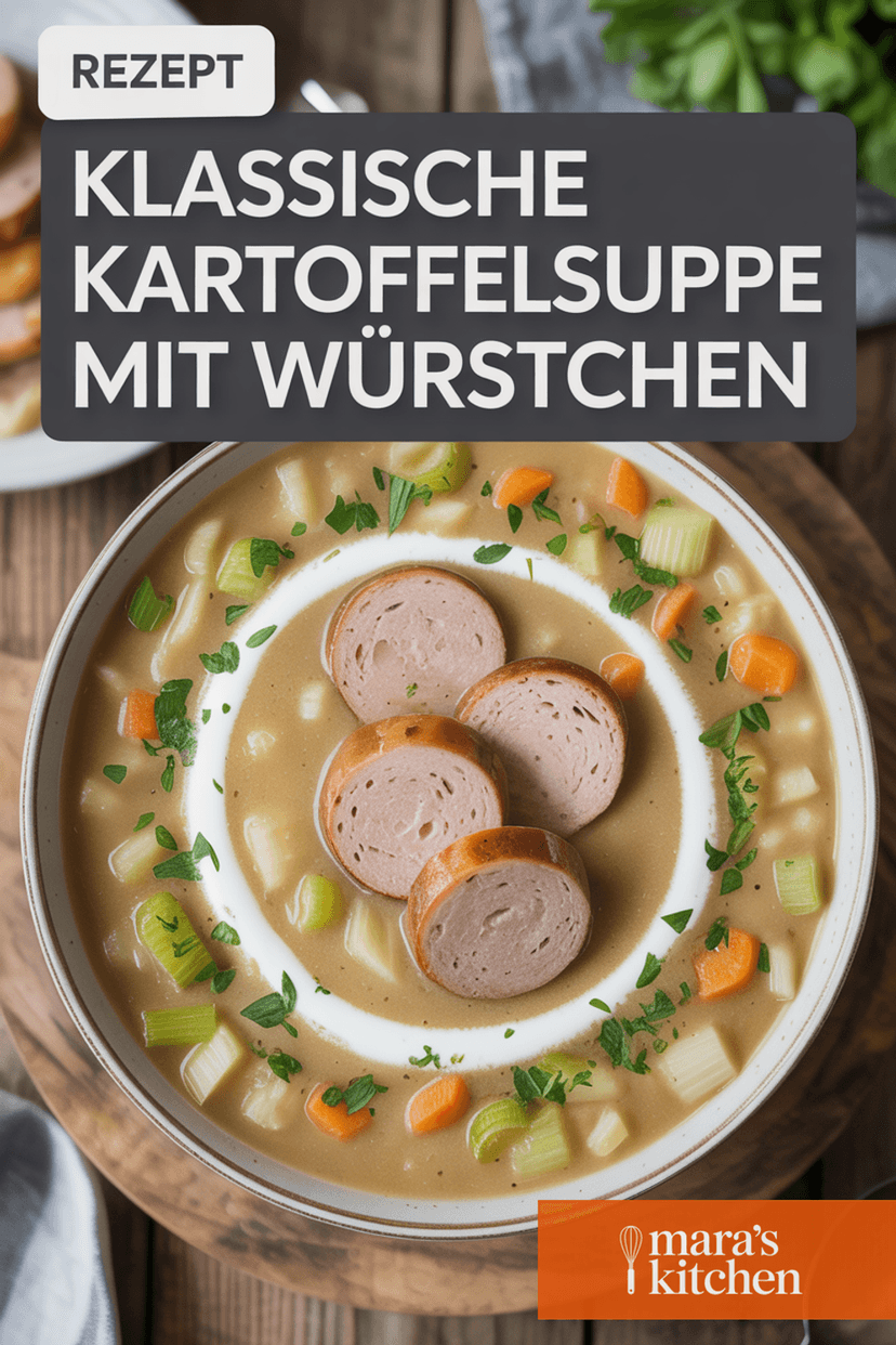 Klassische Kartoffelsuppe - Suppe Rezept