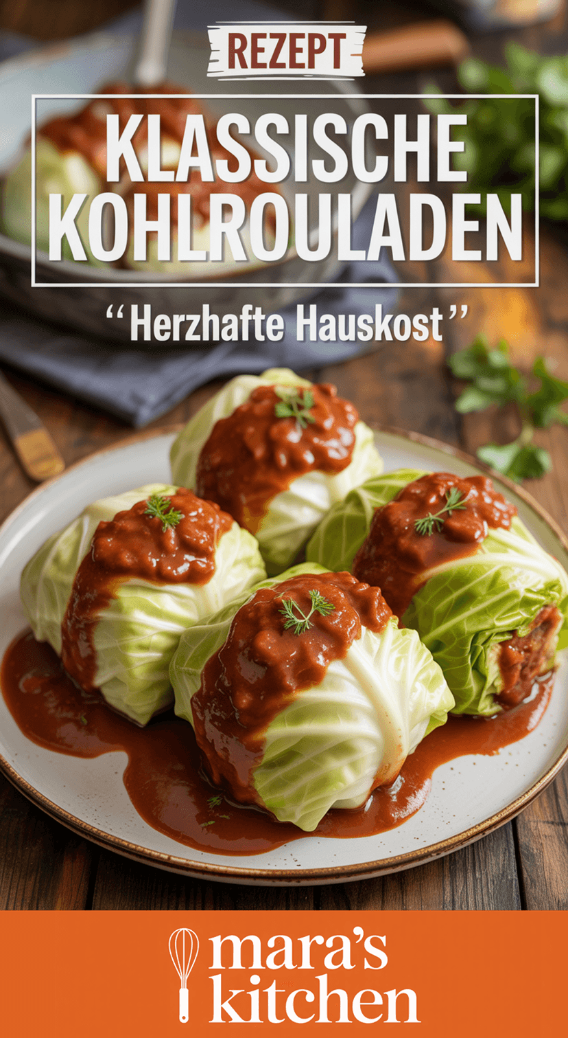 Klassische Kohlrouladen - Hauptgericht Rezept