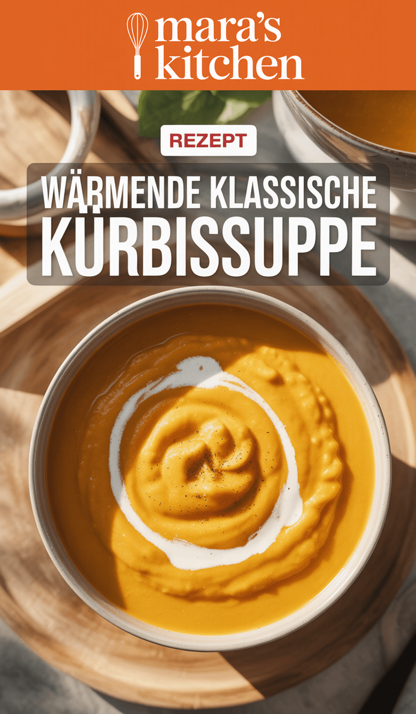 Klassische Kürbissuppe - Suppe Rezept